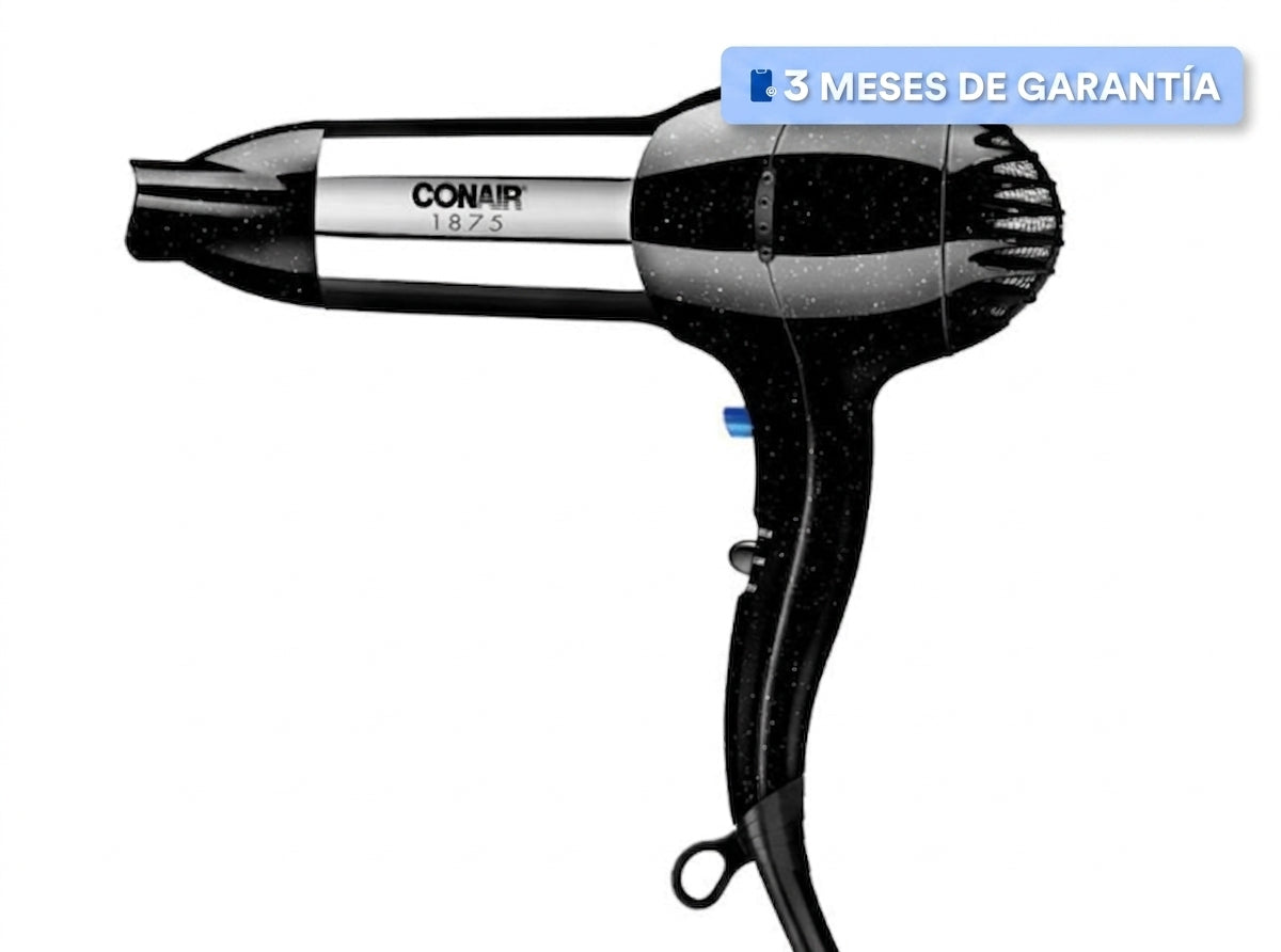 Secadora de Cabello Turbo Iónica CONAIR Cromada MK
