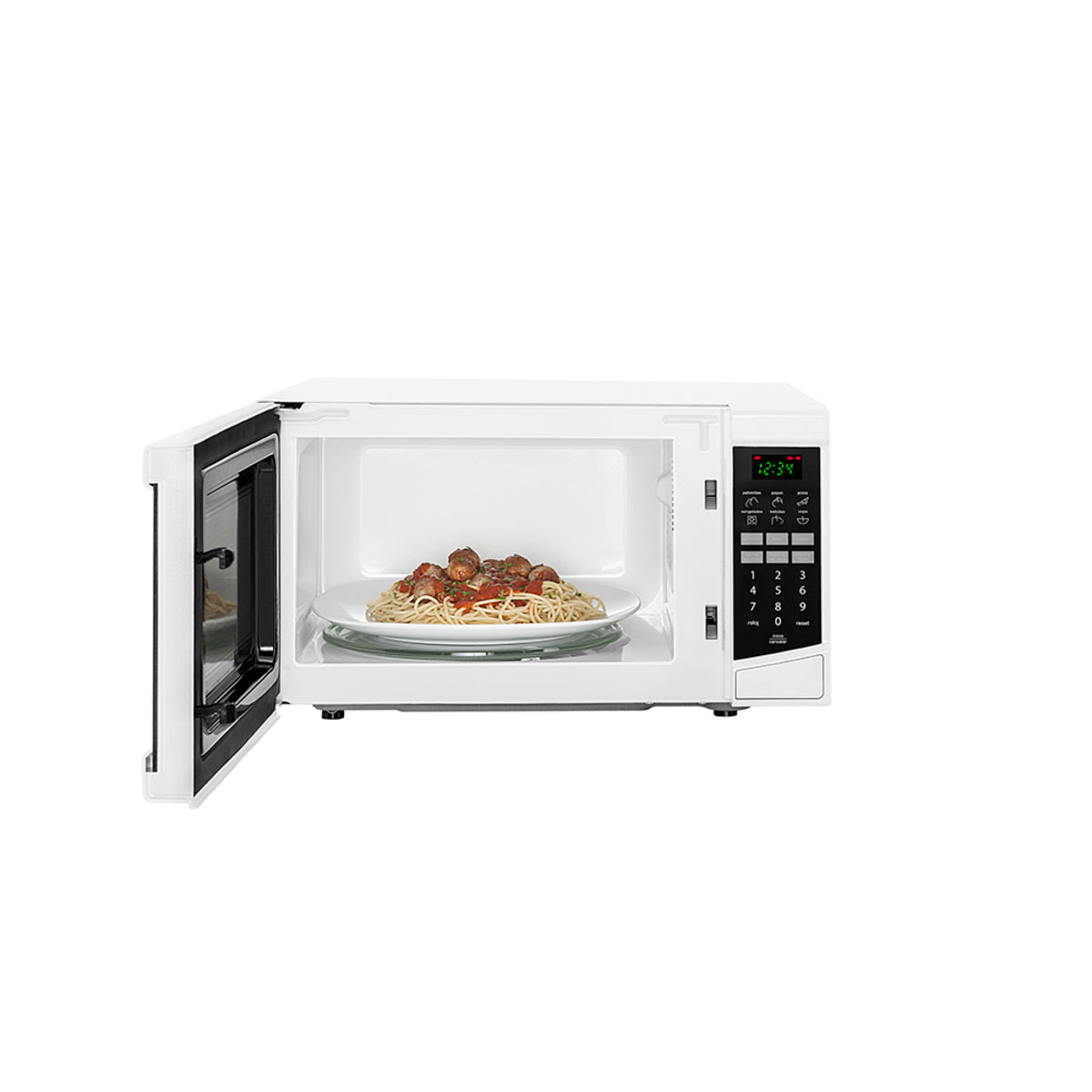 Horno de Microondas Mabe 0.7 Pies Cúbicos Color Silver