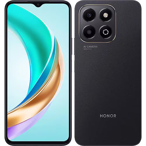 Teléfono Celular HONOR X6C 6.56¨, 128 GB, 6GB RAM, Negro