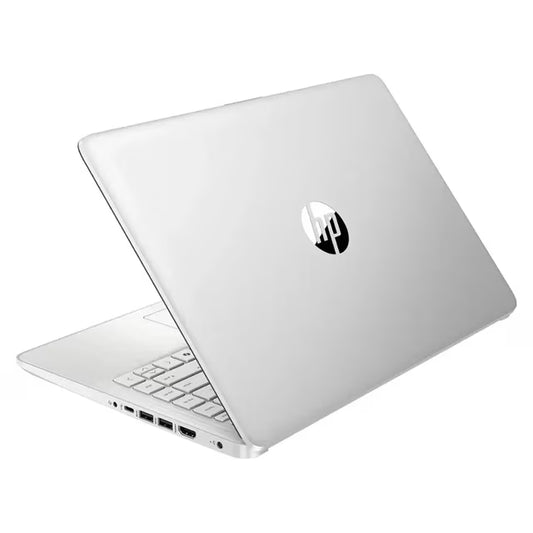 LAPTOP HP 14in Intel N150, 4GB RAM, 128GB SSD, Plata, Windows 11 Home S