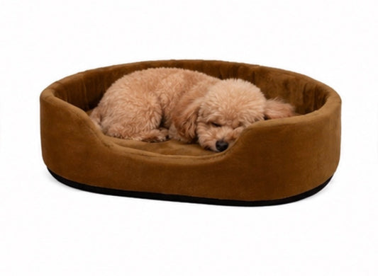 Cama para mascotas Beige Razas Pequeñas y Medianas