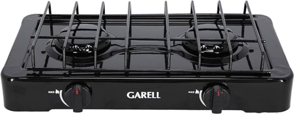 Parrilla Estufa de Gas Mesa de 2 Quemadores