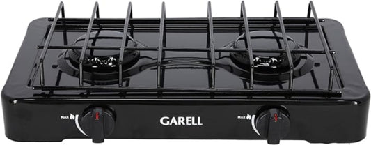 Parrilla Estufa de Gas Mesa de 2 Quemadores