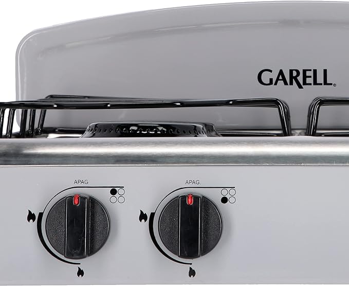 Parrilla de Gas Estufa 4 quemadores Acero Inoxidable