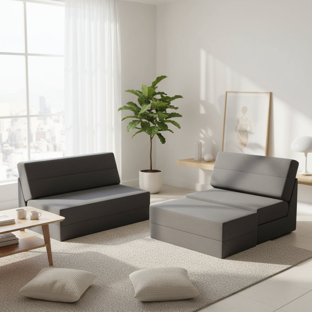 Sofa Cama Plegable Individual 2 en 1 KingsHouse