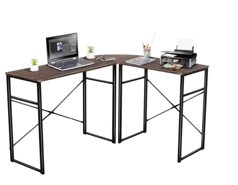Escritorio Lima Minimalista con Forma de L Café