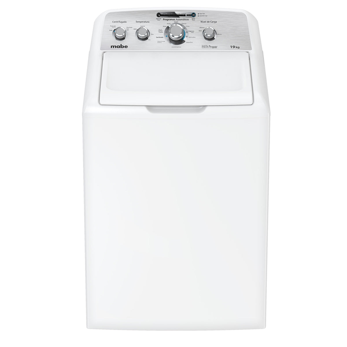 Lavadora Mabe Automática 19 kg Carga Superior Color Blanco