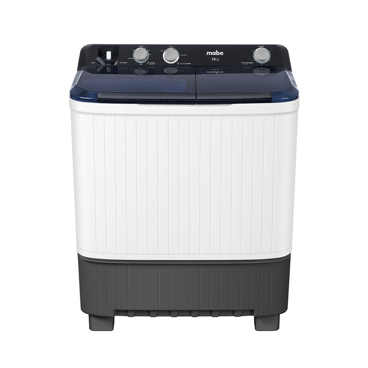 Lavadora Mabe Semiautomática 13 kg Color Blanco