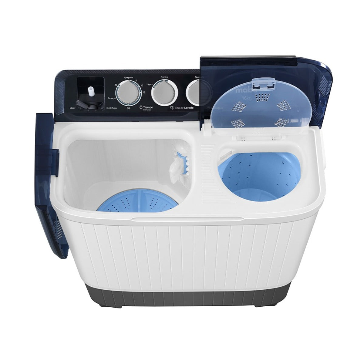 Lavadora Mabe Semiautomática 16 kg Color Blanco
