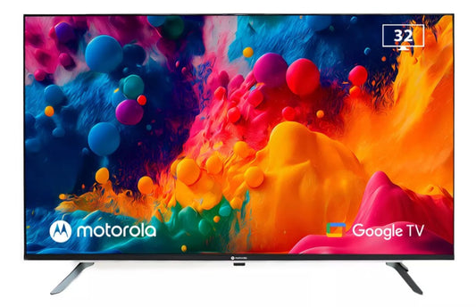 Pantalla SMART TV 32" Motorola DLED 720p 60Hz Google TV, Bluetooth y Google Assistant