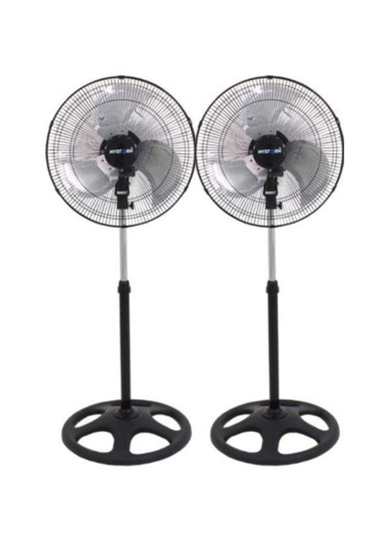 Pack de 2 Ventiladores De Pedestal MYSTORM de 18 Pulgadas