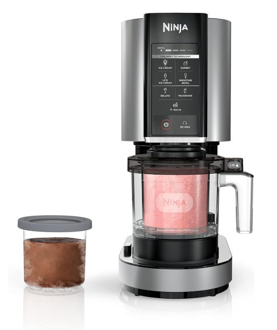 Máquina para Helados Ninja CREAMi | 7 Programas | 2 Vasos de 16 oz | 800 W