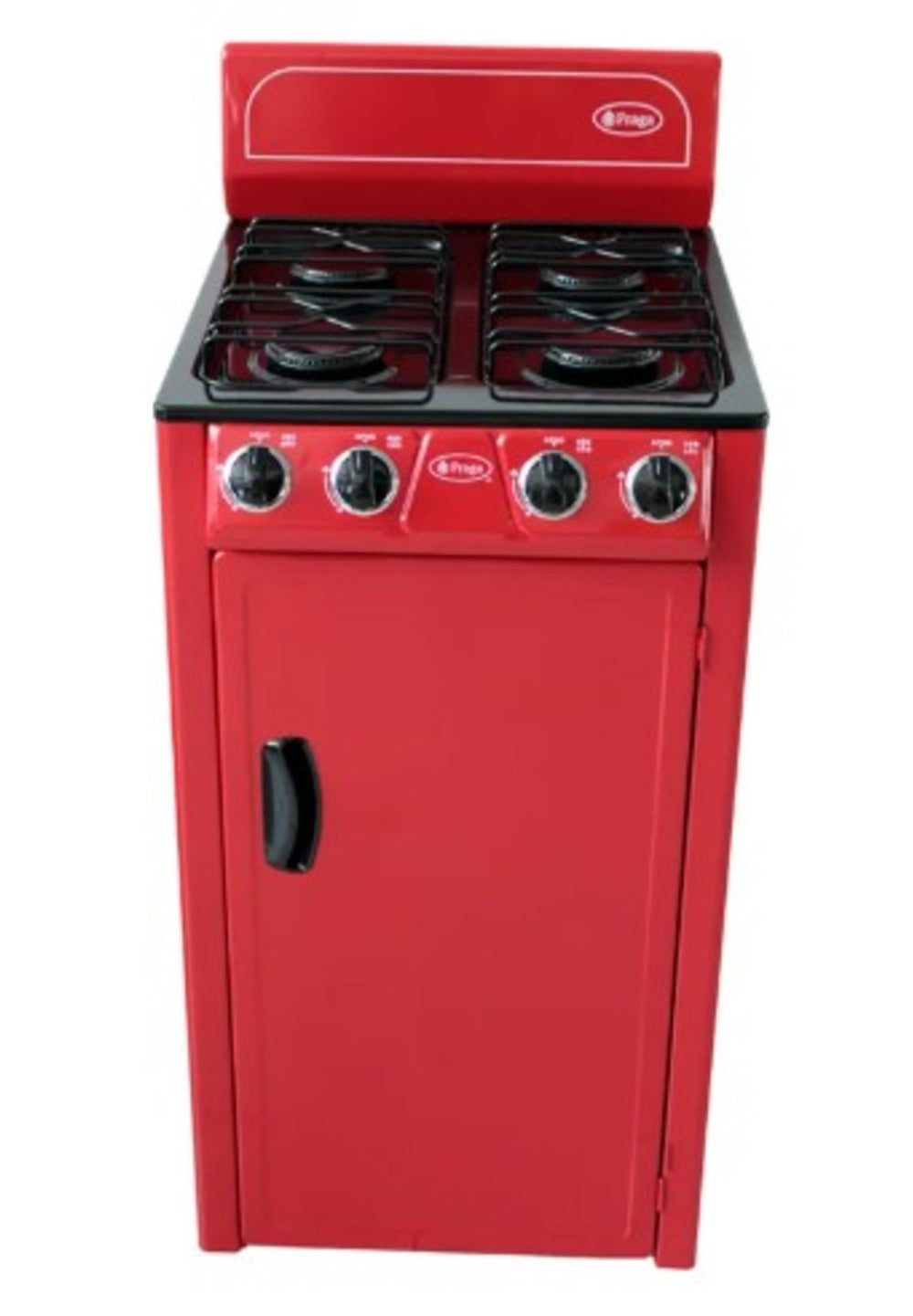 ESTUFA 4 QUEMADORES NEGRO/ROJO FRAGA P225