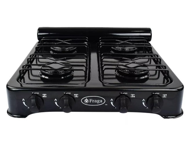 PARRILLA DE MESA 4 QUEMADORES FRAGA P706 NEG