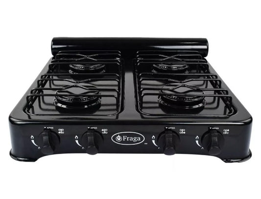 PARRILLA DE MESA 4 QUEMADORES FRAGA P706 NEG
