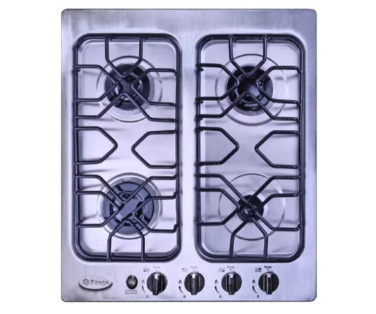 PARRILLA INOXIDABLE EMPOTRABLE 4 QUEMADORES FRAGA PD190