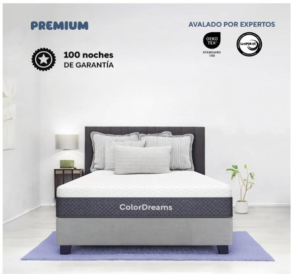 Colchón Queen Size Colordreams Memory Foam