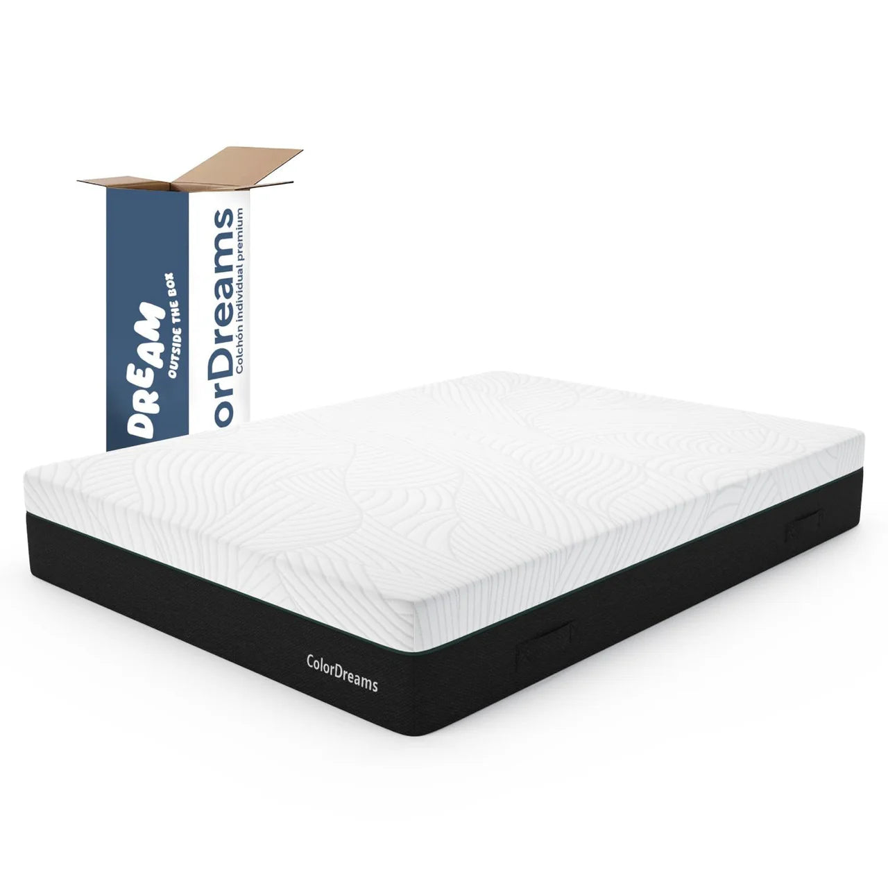 Colchon Queen Size ColorDreams resortes pocket coil Queen Spring Series 30cm