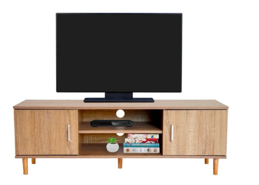 Mueble de TV Minimalista Estilo Madera Roble