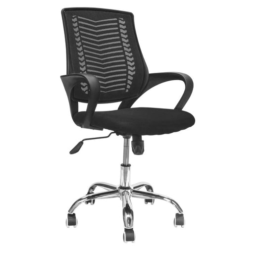 Silla de Oficina Ergonómica Negra