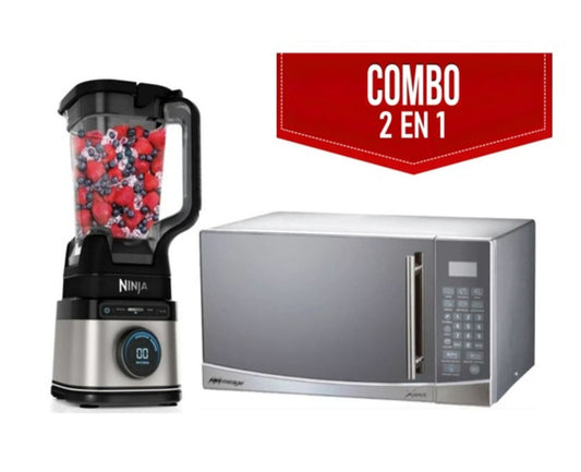 Combo Licuadora Con Microondas