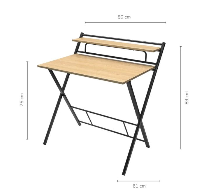 Escritorio Plegable Negro