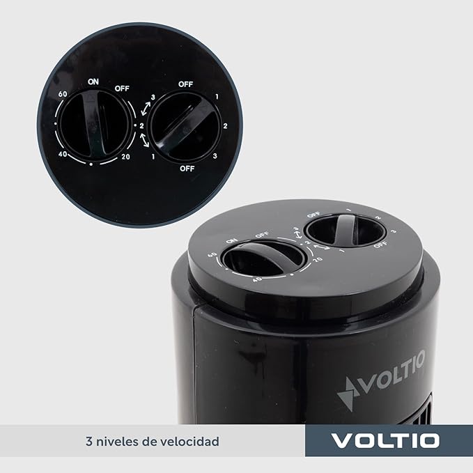 Ventilador de Torre de 29 Pulgadas y 3 Velocidades