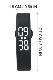 Smartband Wristband Negra