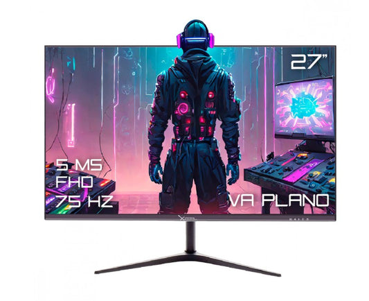 Monitor Gamer Xzeal XSMO277B LED 27", 1920x1080 Full HD, FreeSync, 75Hz, HDMI, Negro