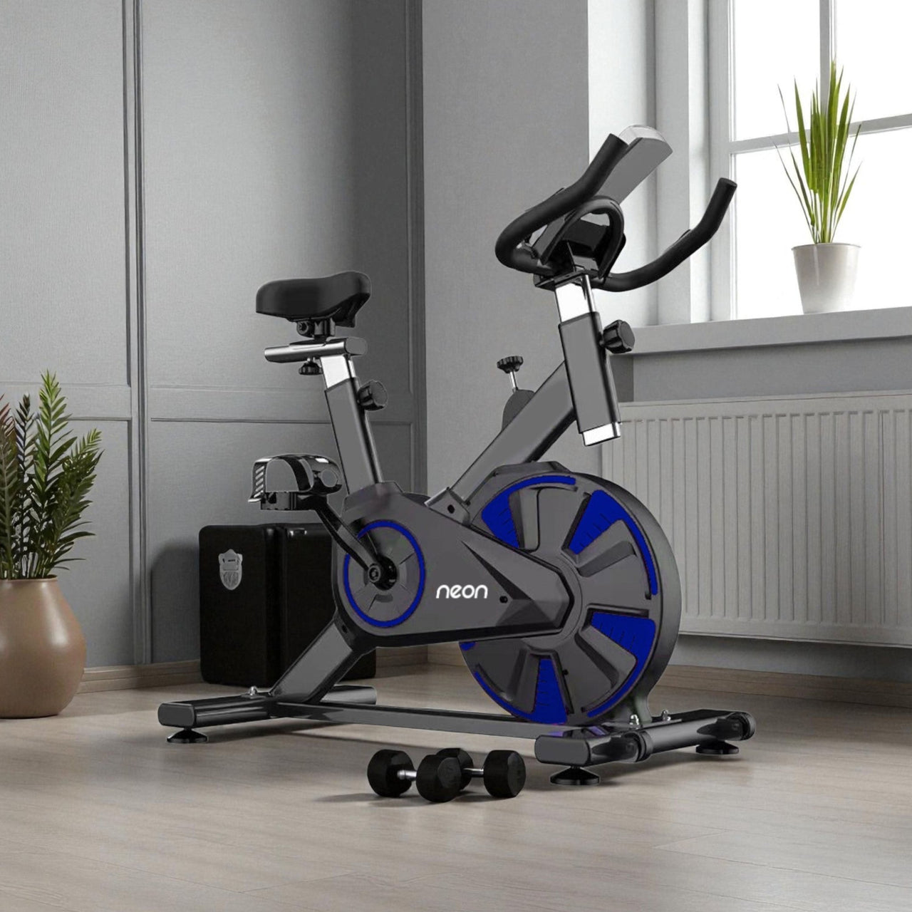 Bicicleta Estática Fija 6 Kg Para Spinning Cardio Fitness