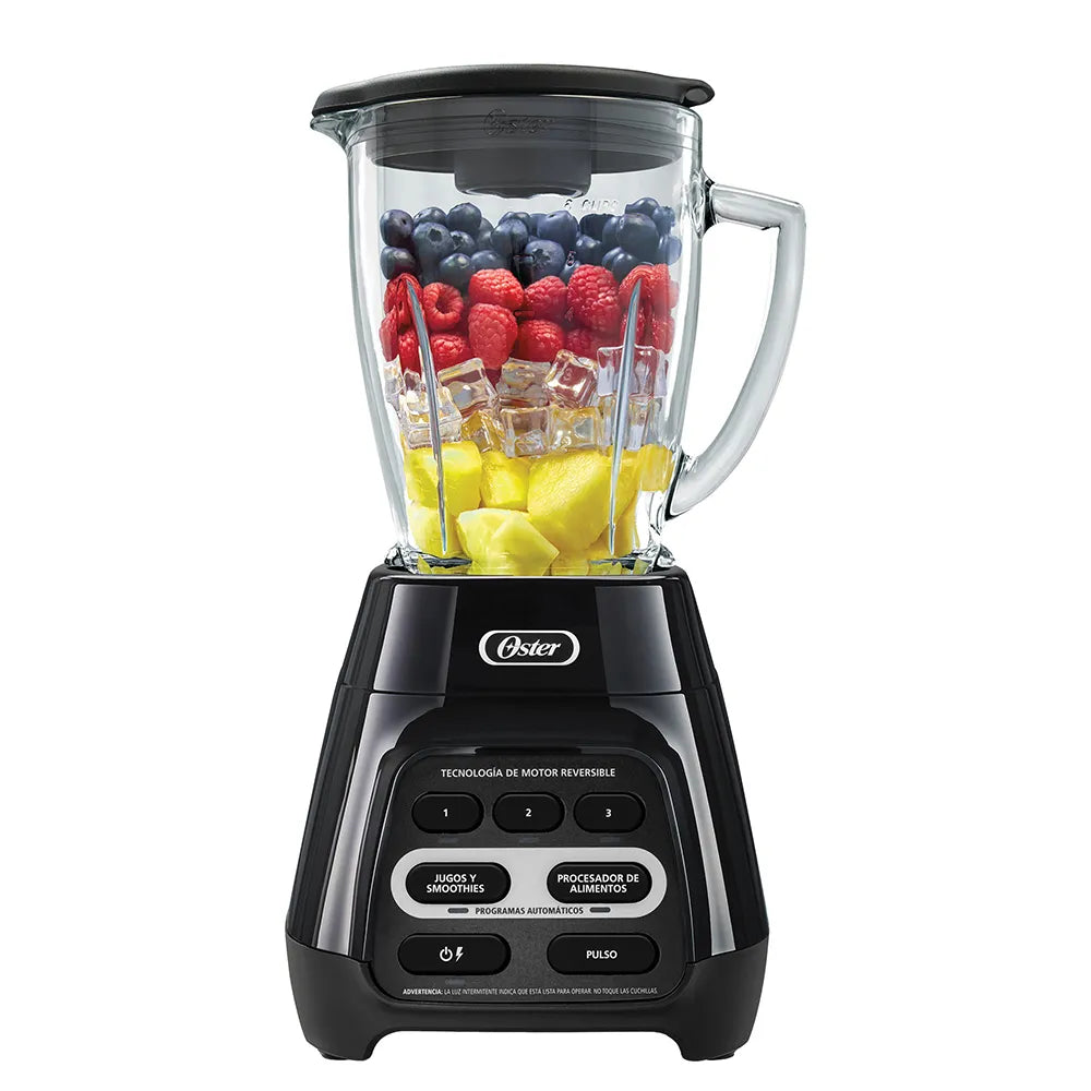 Licuadora Oster, Negro, 1.5 L, 1000W, 3 Velocidades