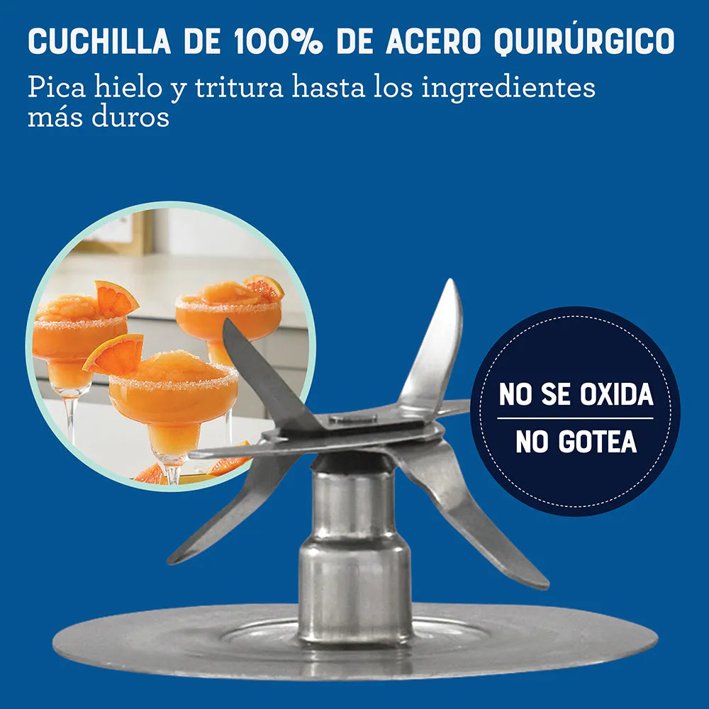 Licuadora Oster, Negro, 1.5 L, 1000W, 3 Velocidades