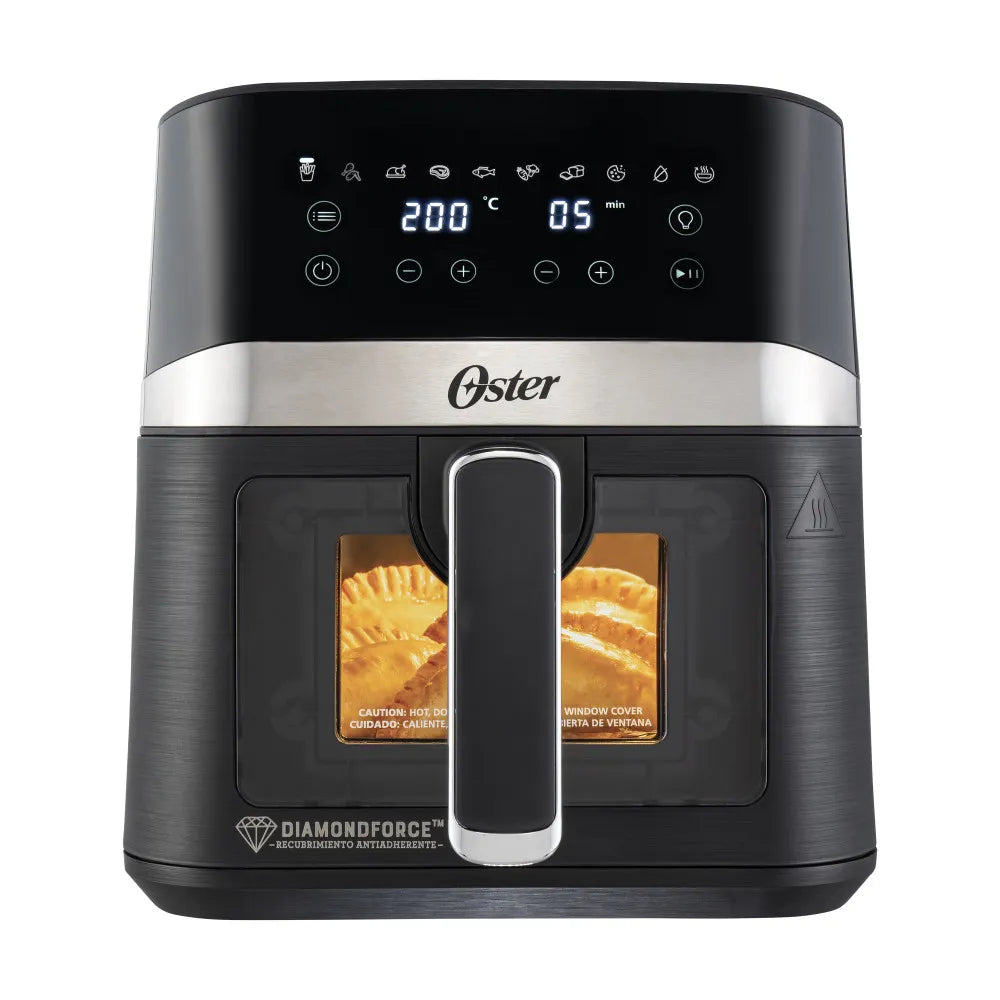 Freidora de aire Oster, Negro, 4 L, 1300W, 200 °C