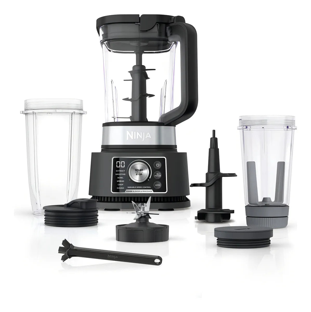 Licuadora Ninja Professional 1200W, 3 Velocidades, Color Negro