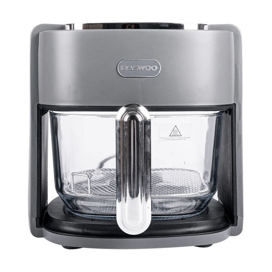 Freidora de Aire Daewoo DAF-1886G 4.5 Litros, 1200W,  200 °C, Gris
