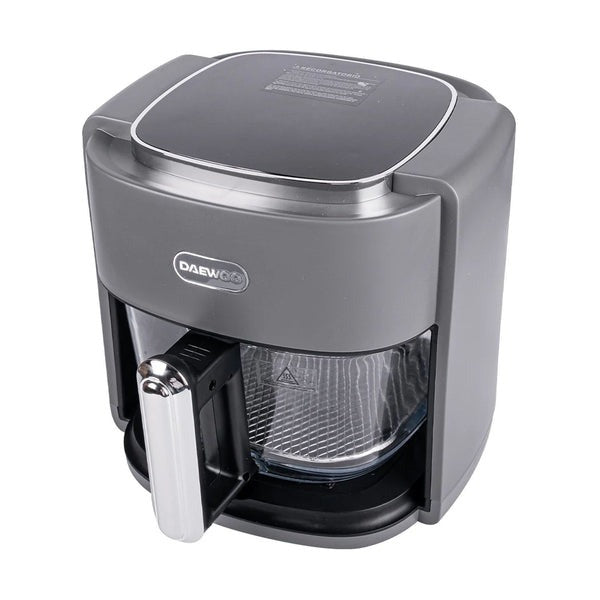 Freidora de Aire Daewoo DAF-1886G 4.5 Litros, 1200W,  200 °C, Gris