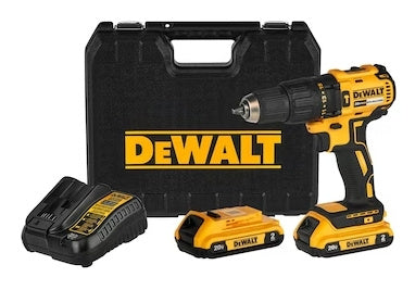 Taladro DeWALT, Negro/Amarillo, 20V /2”, 20V