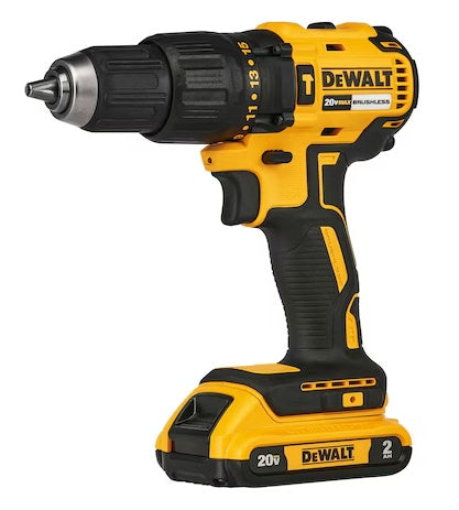 Taladro DeWALT, Negro/Amarillo, 20V /2”, 20V
