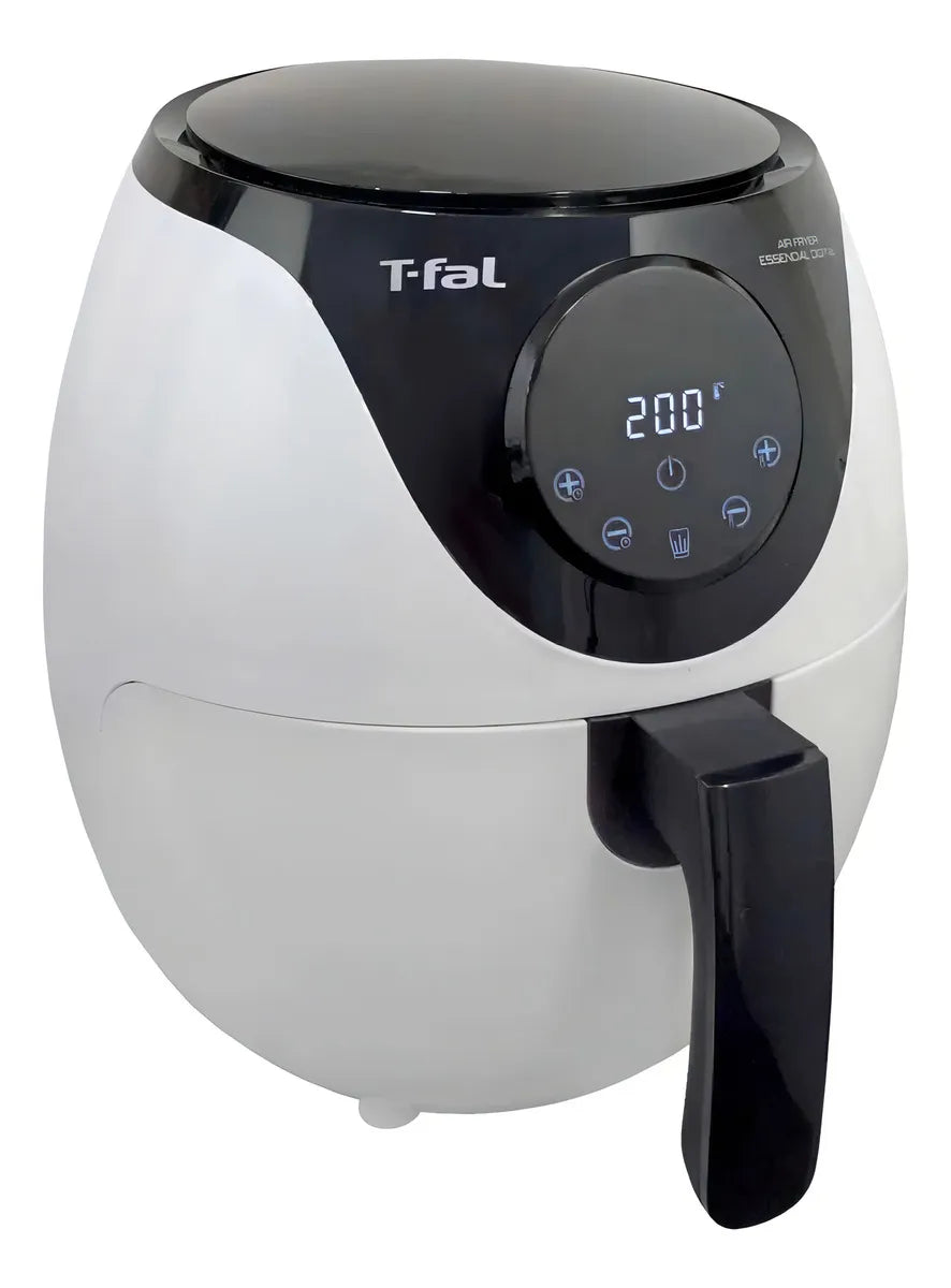 Freidora de aire T‑Fal, 3.2 L, 1500W, 200 °C, Blanco