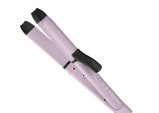 Alaciadora y Rizadora 2 en 1 de ceramica CONAIR Lila MK