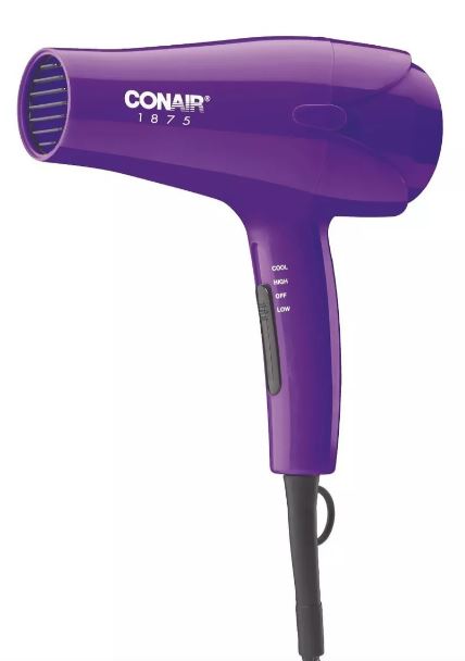 Secadora de Cabello Con Iones Cerámica CONAIR Morada MK