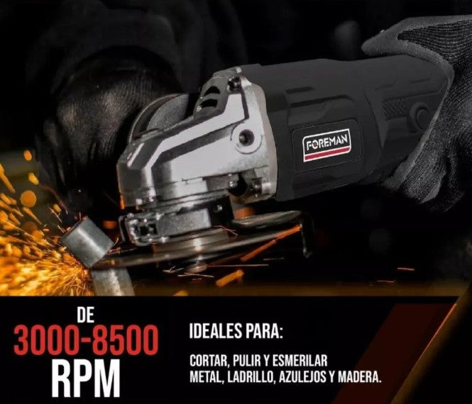 Kit Profesional Rotomartillo y Esmeriladora Angular