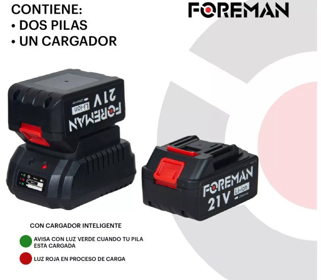 Combo Taladro 500W, Esmeriladora 880W y Rotomartillo SDS 800W + Accesorios