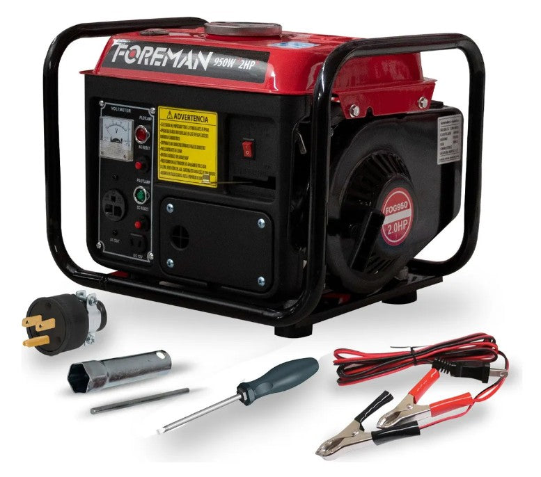 Generador a Gasolina 950W Monofásico 110V