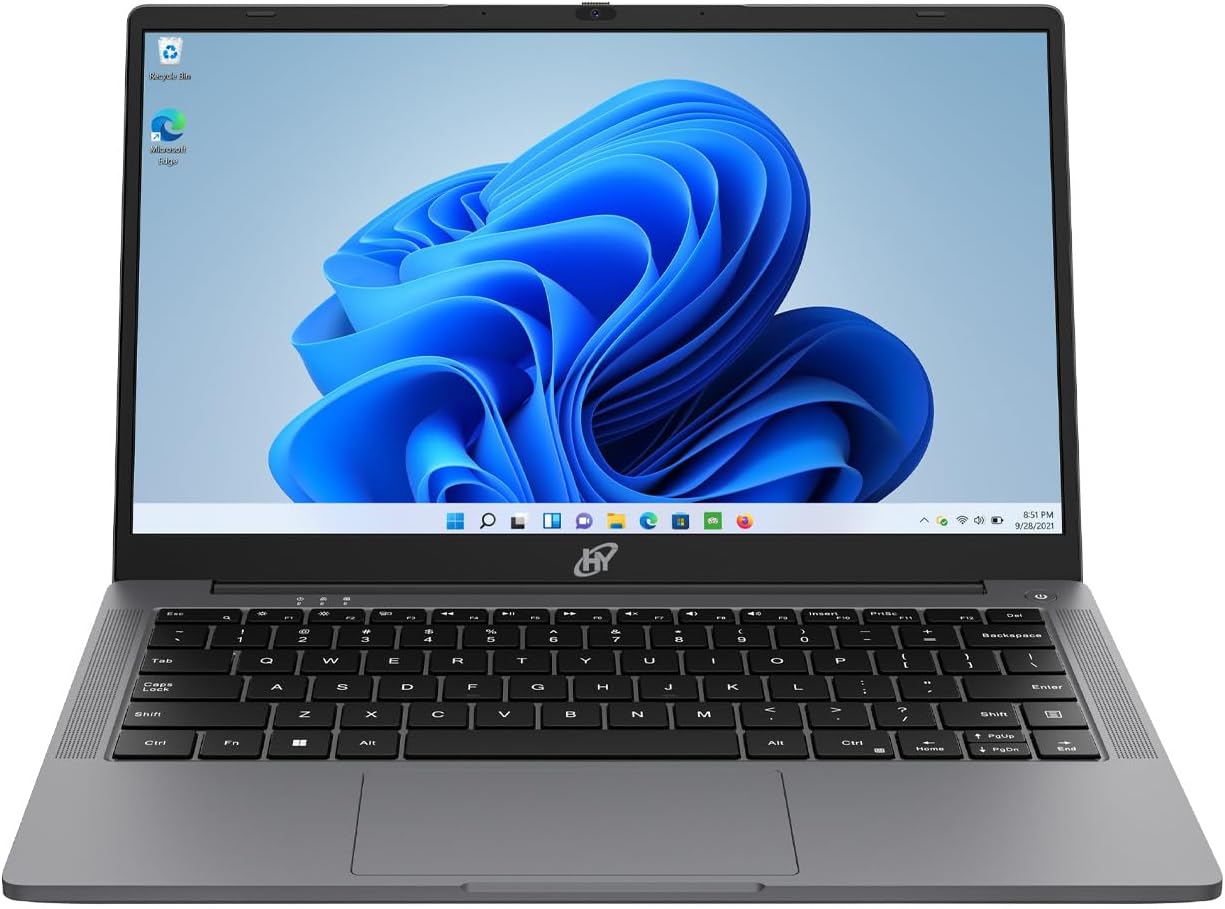 Laptop Hyundai 14.1″ HD 4GB RAM 128GB eMMC Intel Celeron N4020 Windows 11