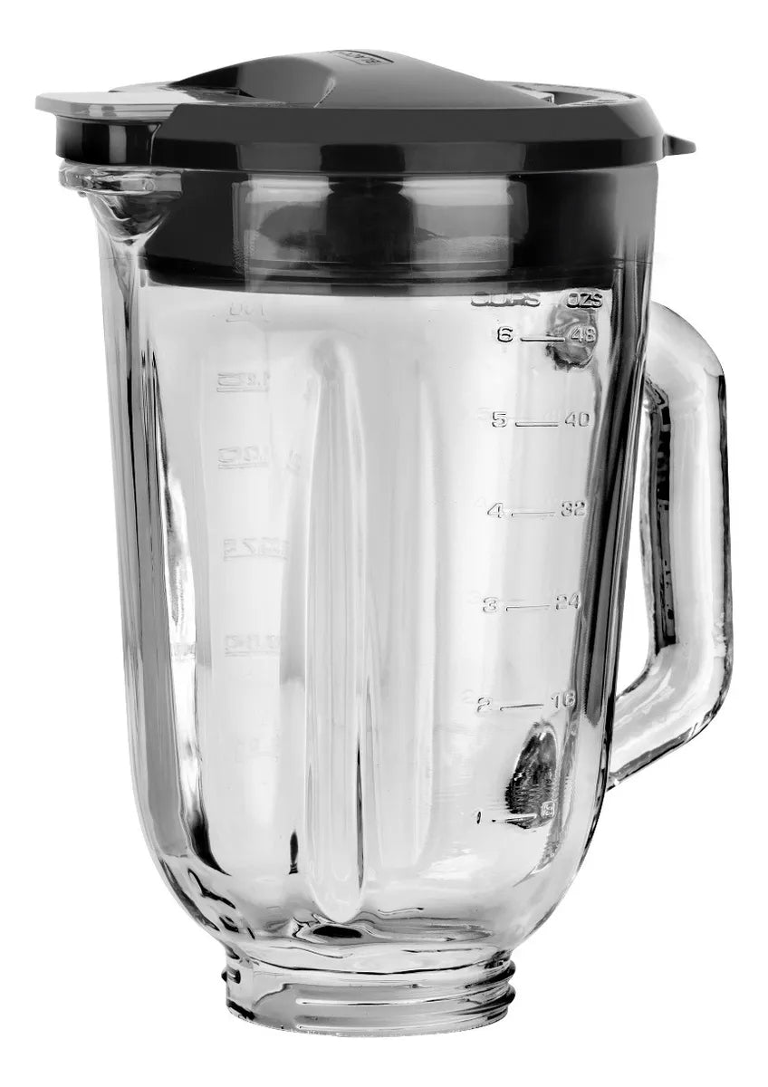 Licuadora Black+Decker, Negro/Plata, 1.5 L, 750W, 2 Velocidades,