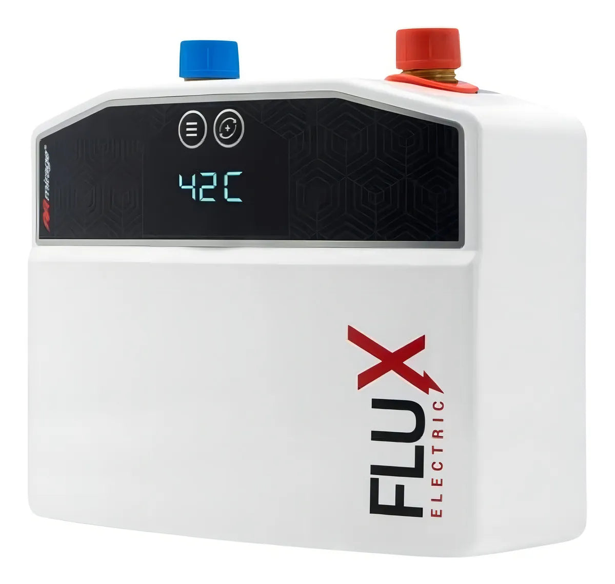 Boiler Eléctrico Mirage, eFlux, 3.5 KW, Tipo bajo tarja, compacto, 180° flip Blanco