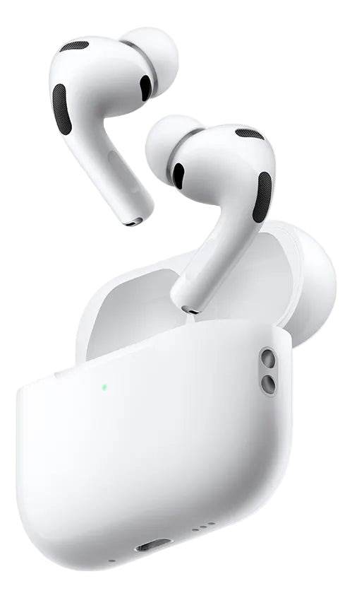 Audífonos Apple AirPods Pro 3ra Gen Bluetooth con Estuche de Carga Inalámbrico, Blanco