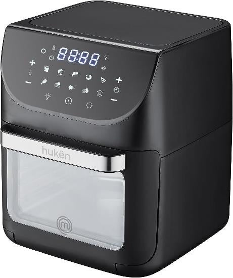 MasterChef Freidora de Aire MK-AFO-12DT, 12 Litros, 1700W, Negro