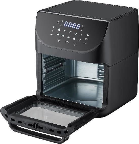 MasterChef Freidora de Aire MK-AFO-12DT, 12 Litros, 1700W, Negro